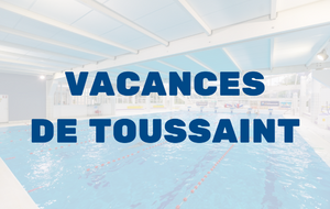 🏖️ Organisation des vacances de la Toussaint