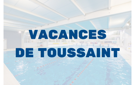 🏖️ Organisation des vacances de la Toussaint